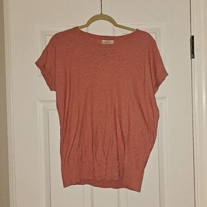 Loft‎ Outlet Sweater Womens Size M Coral color
